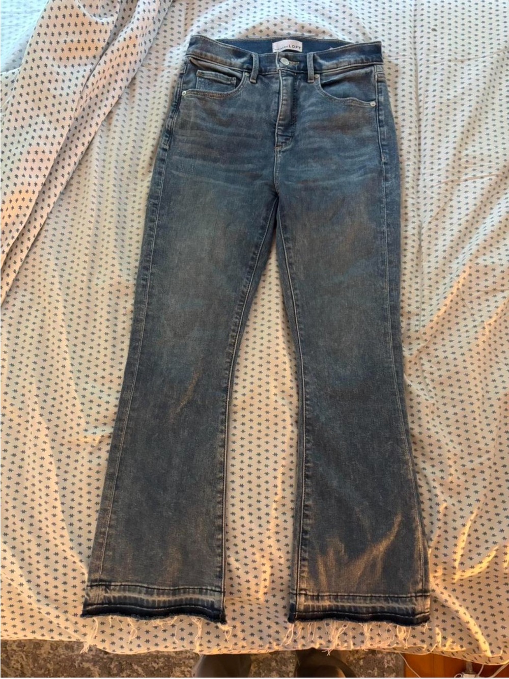 LOFT The Kick Crop Jeans